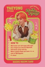 NCT 127 - Baker House Trading Card