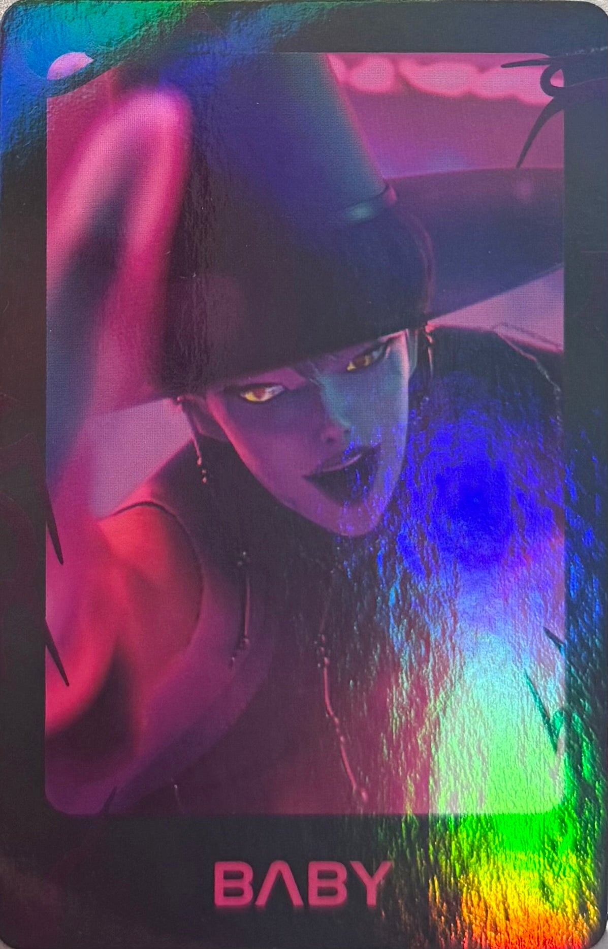 K-POP DEMON HUNTERS Official Light Stick Withmuu Benefit Photocards