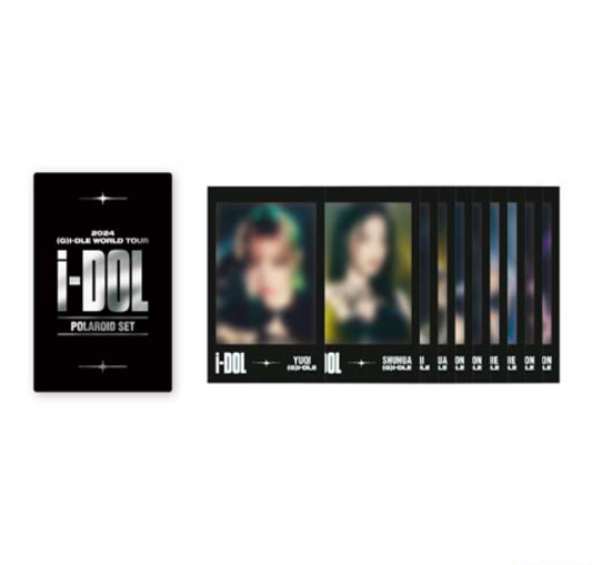 I-DLE - 'iDOL WORLD TOUR' Official MD POLAROID Photocards
